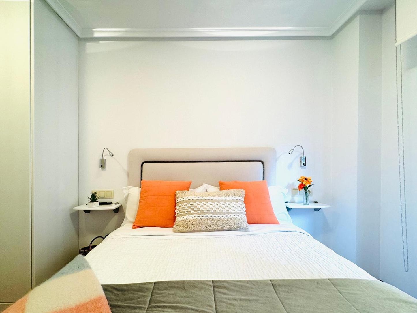 Apartamento "Balcon Del Parchis" A 200 Metros De La Playa Gijón Extérieur photo