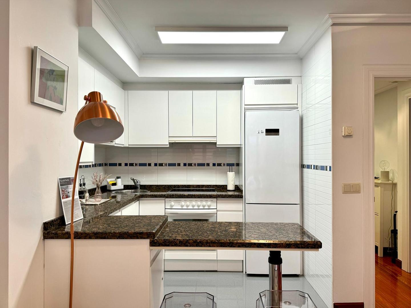 Apartamento "Balcon Del Parchis" A 200 Metros De La Playa Gijón Extérieur photo